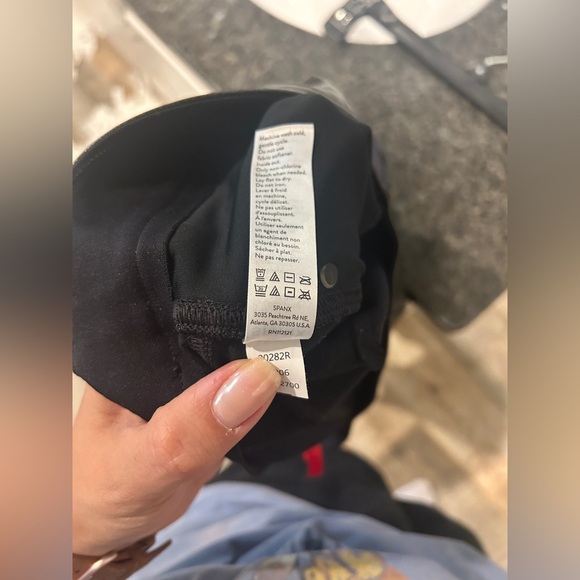 SPANX Like Leather faux stretch-leather pants size large - Picture 9 of 12